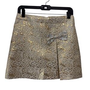 Crewcuts Girls' Gold Skirt Size 14